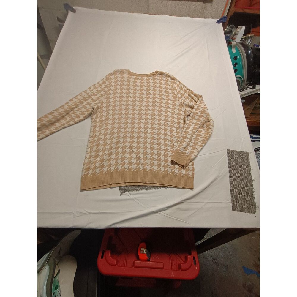 Croft & Barrow Women's Brown Knit Long Sleeve Sweater Size XL